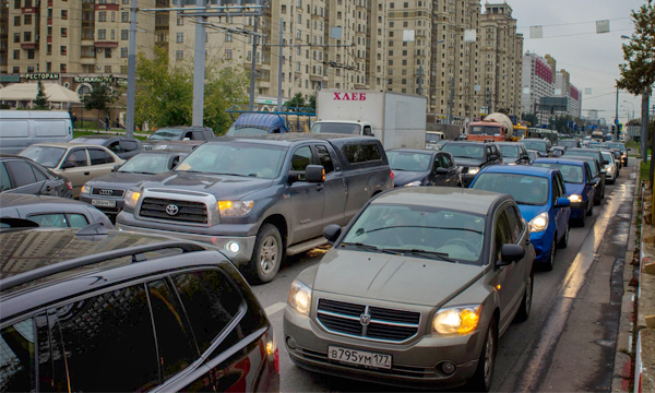 Москва оказалась вторым городом в мире по уровню автомобилизации