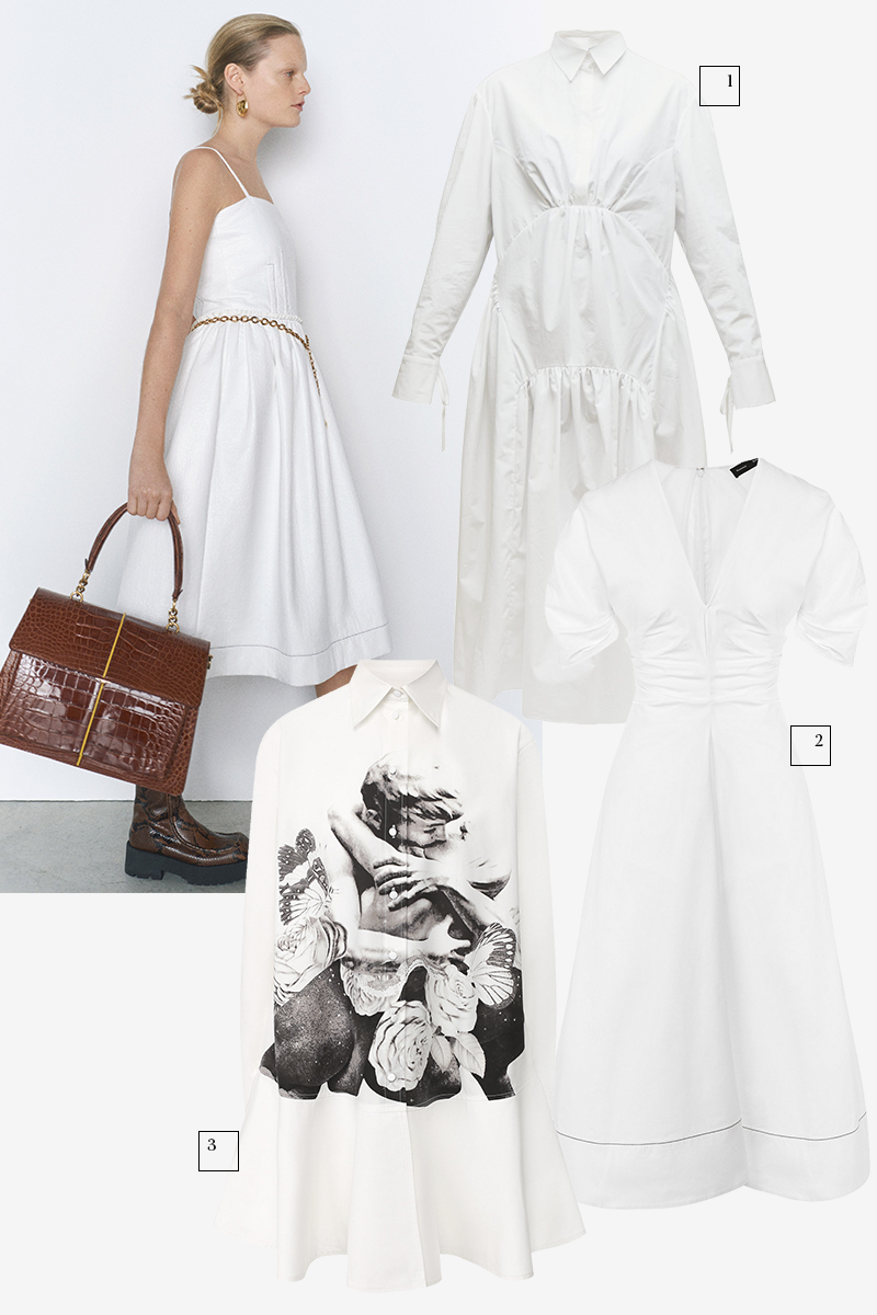 Marni
1) Cecilie Bahnsen (Matches Fashion), 63 255 руб.
2) Proenza Schouler (ЦУМ), 89 950 руб.
3) Valentino (Кутузовский проспект, 31), 118 500 руб.