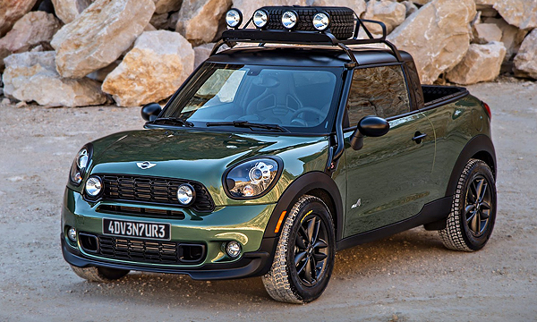 MINI рассекретил Paceman в новом кузове
