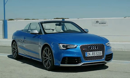 Кабриолет Audi RS5 оказался медленнее купе