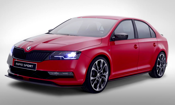 Skoda отправит спортивный Rapid в серийное производство
