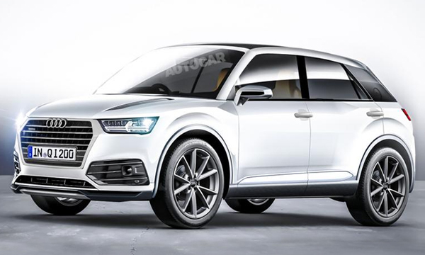 Новый кроссовер Audi Q1 представят в следующем году