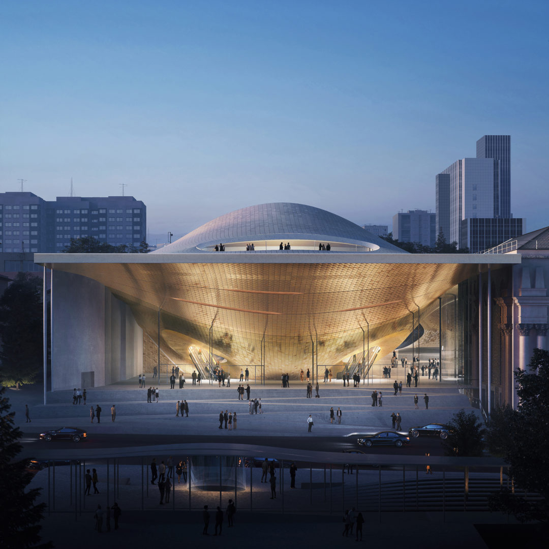 Проект концертного зала Свердловской филармонии в Екатеринбурге, Zaha Hadid Architects
