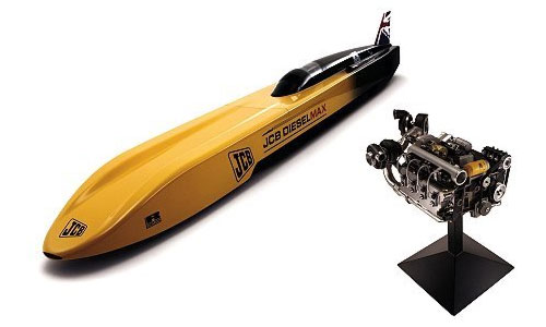 JCB готовится побить рекорд скорости