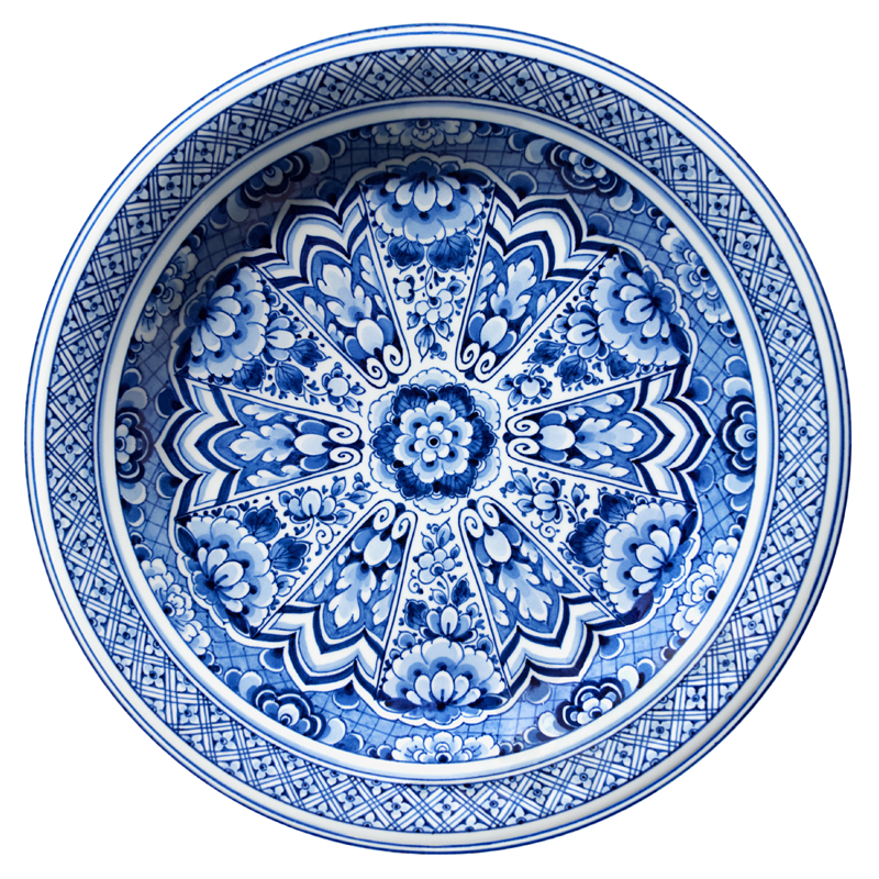 Ковер Delft Blue Plate, Moooi Carpets