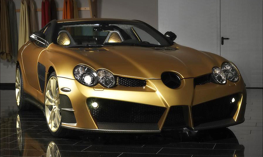SLR McLaren от MANSORY – золото с карбоном
