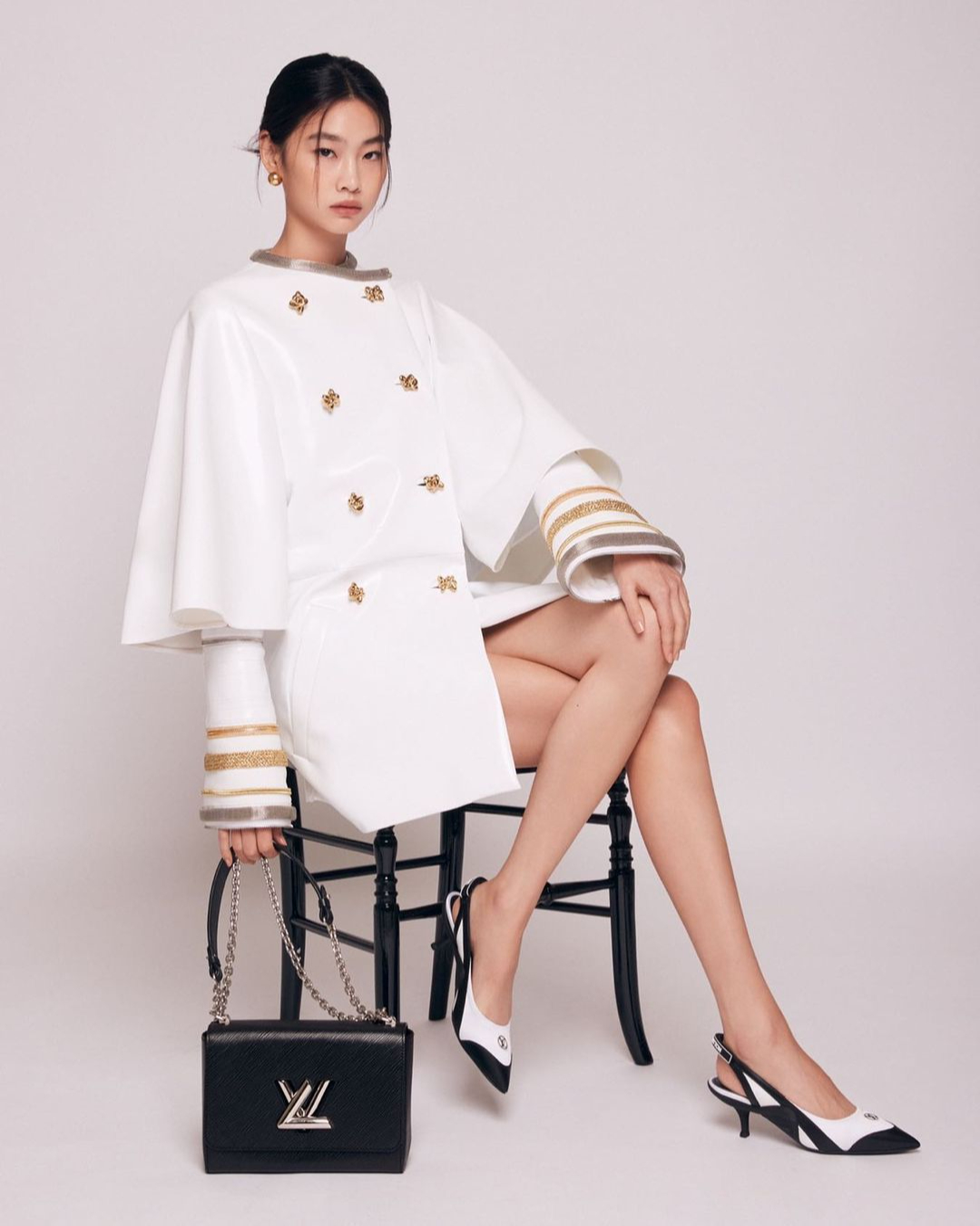 Хо Ен Чон в рекламной кампании Louis Vuitton, 2021