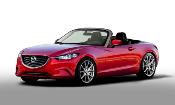 Опубликовано первое изображение новой Mazda MX-5