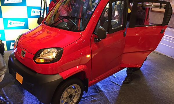 В России Bajaj Qute переделают в автомобиль для инвалидов