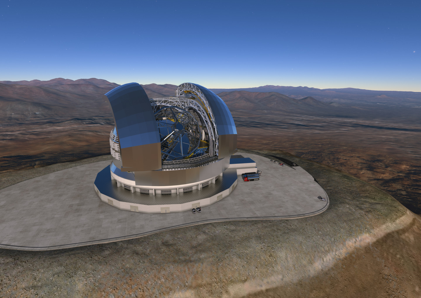 Телескоп в Чили