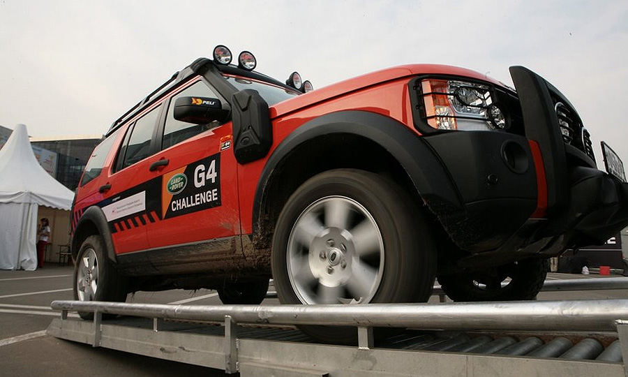 В Москве прошел отборочный тур Land Rover G4 Challenge 2008/2009