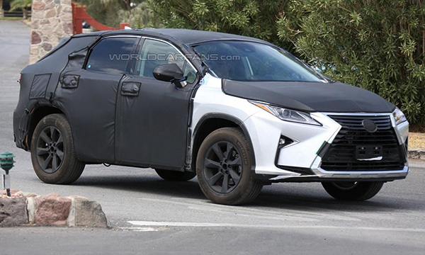 Продажи семиместного кроссовера Lexus RX начнутся в конце 2016 года