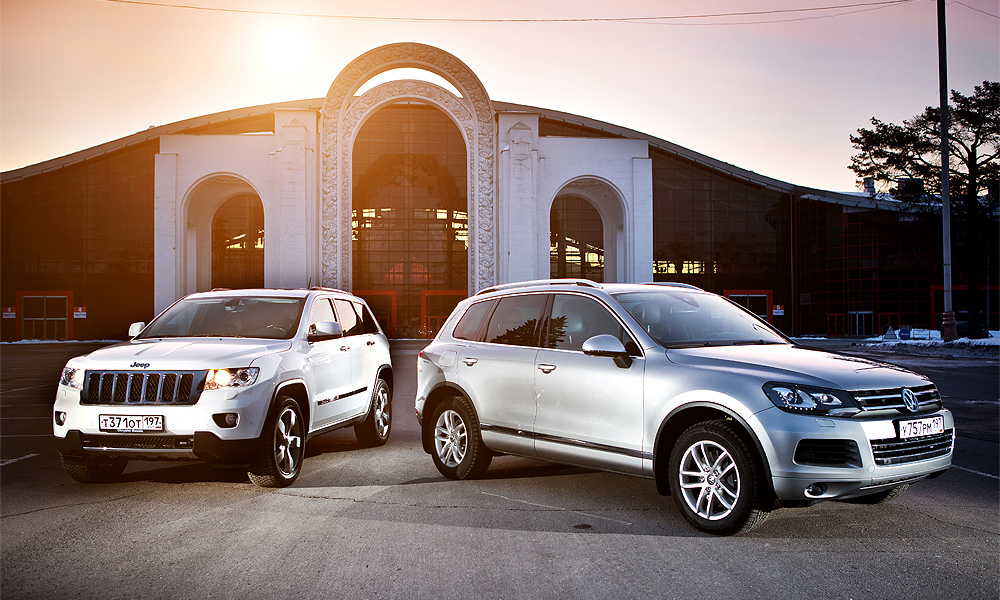 Супертяжелые элементы: Touareg Hybrid против дизельного Grand Cherokee