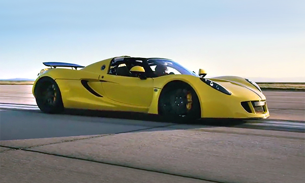 Гиперкар Hennessey Venom GT побил собственный рекорд скорости