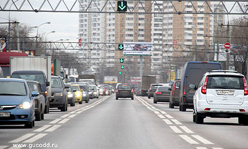 В выходные на проспекте Мира откроется реверсивная полоса