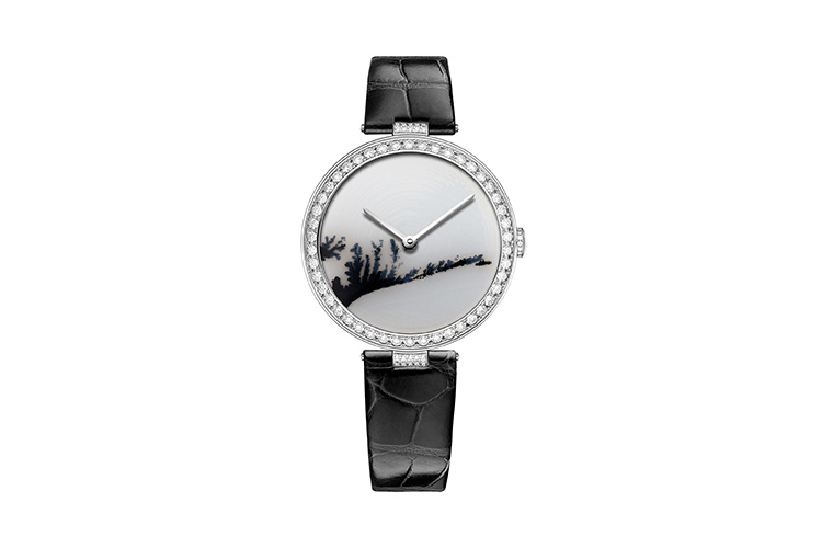Часы Pierres de Rêve с циферблатом из дендритового агата, Chaumet
