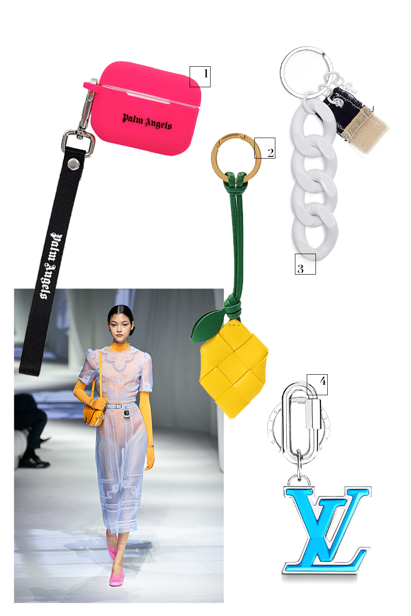 Fendi, весна-лето 2021
1. Palm Angels, 5600 руб. (КМ20)
2. Bottega Veneta, 28 150 руб. (ЦУМ)
3. Raf Simons, 27 000 руб. (SVMoscow)
4. Louis Vuitton, 32 000 руб. (Louis Vuitton)