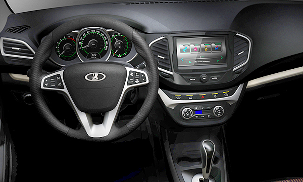 АвтоВАЗ рассекретил интерьер Lada Vesta