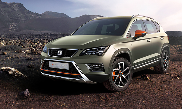 Рассекречен прототип внедорожной версии Seat Ateca