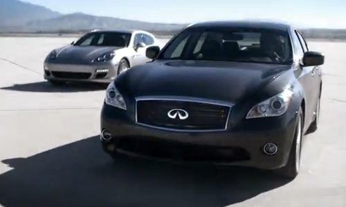 Infiniti M35h побил рекорд как самый быстрый гибрид