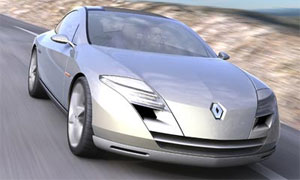 Появились шпионские фото купе Renault Laguna