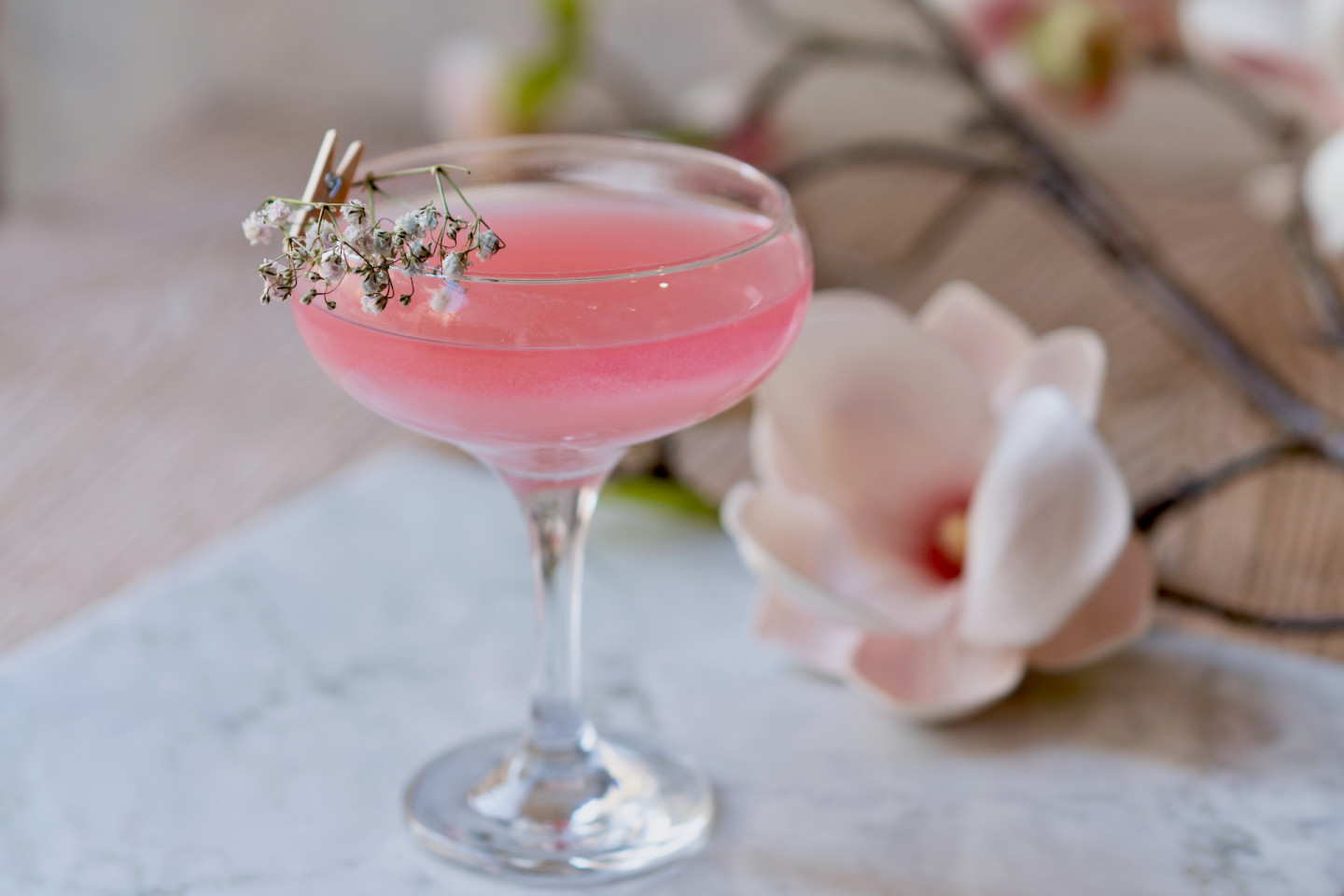 Коктейль Sakura Fizz
