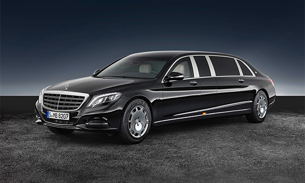 Вес бронированного S 600 Pullman превысил пять тонн