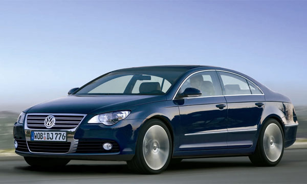 Volkswagen Passat СС- фантазия компьютерных дизайнеров