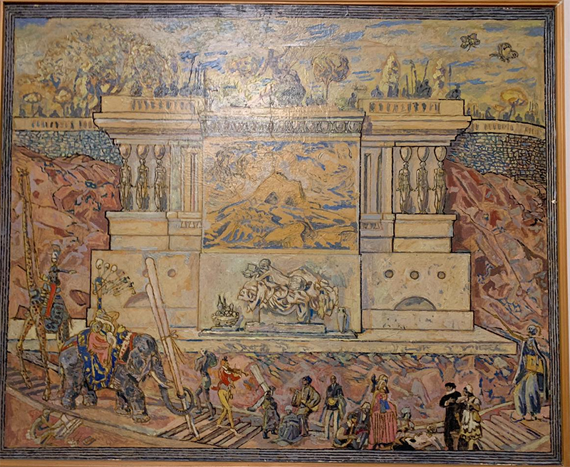 Сергей Калмыков, «Парад королей». 1940-е, Коллекция Жанны и Ричарда Спунер