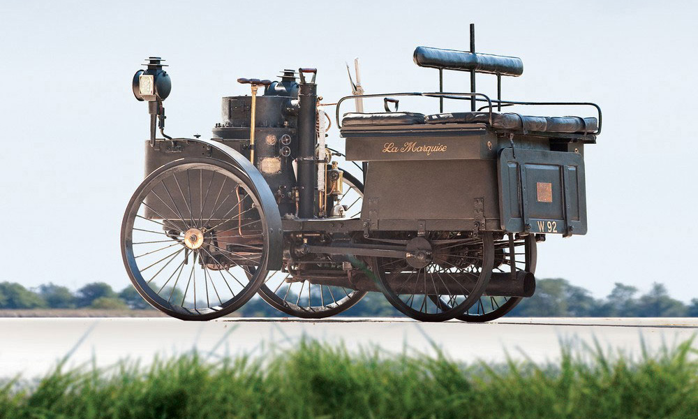 1884 De Dion Bouton Et Trepardoux Dos-A-Dos Steam Runabout