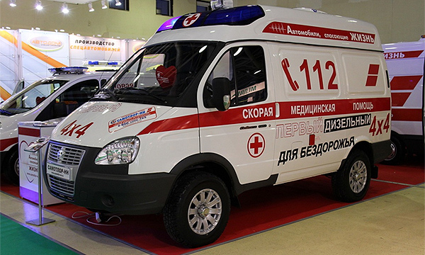 Полноприводный «Соболь» превратили в «скорую помощь»