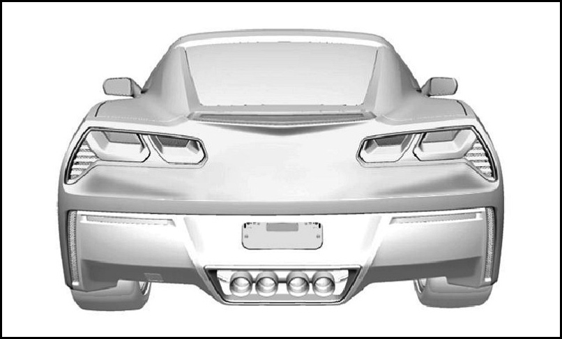 Чертежи нового Chevrolet Corvette выложили в сеть