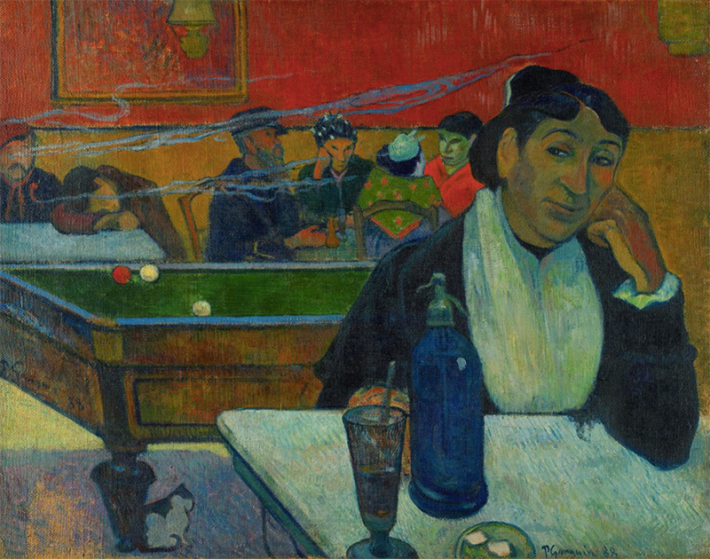 Поль Гоген, «Кафе в Арле», 1888
