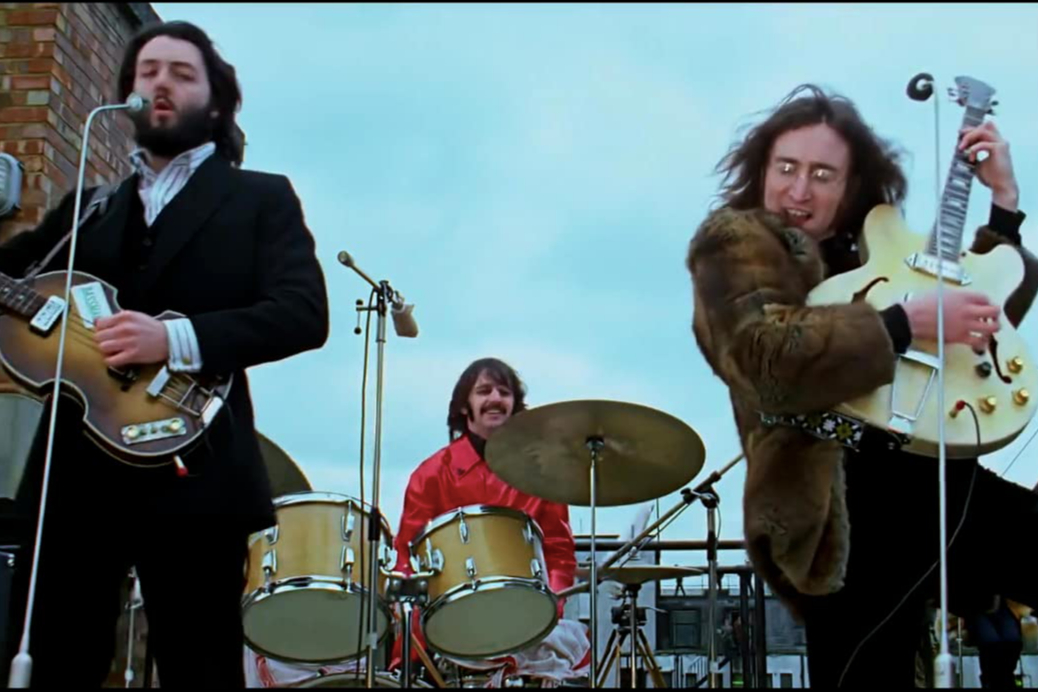 Кадр из фильма «The Beatles: Get Back»