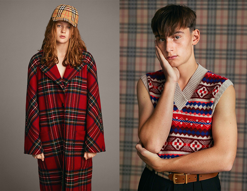 Новая коллекция Burberry в объективе Гоши Рубчинского