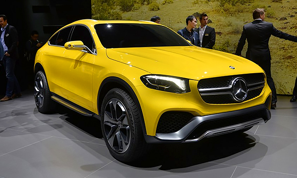 Mercedes рассекретил концепт кроссовера GLC Coupe