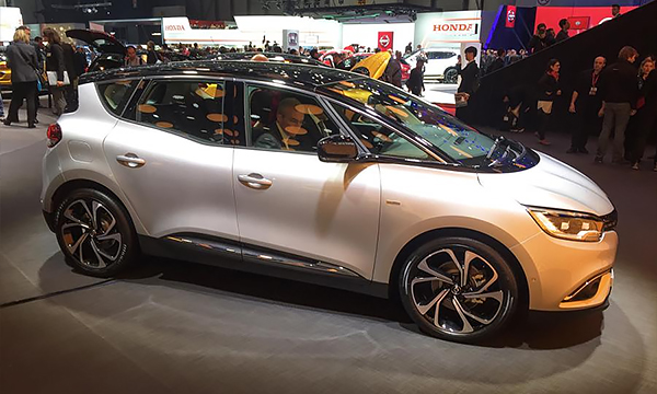 Renault Scenic после смены поколения стал похож на кроссовер