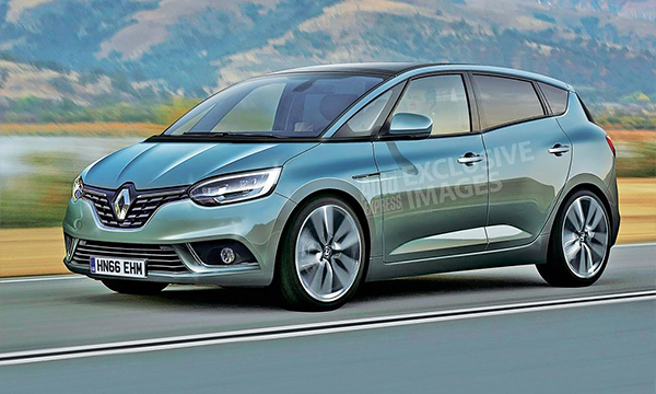Названа дата премьеры нового поколения Renault Scenic