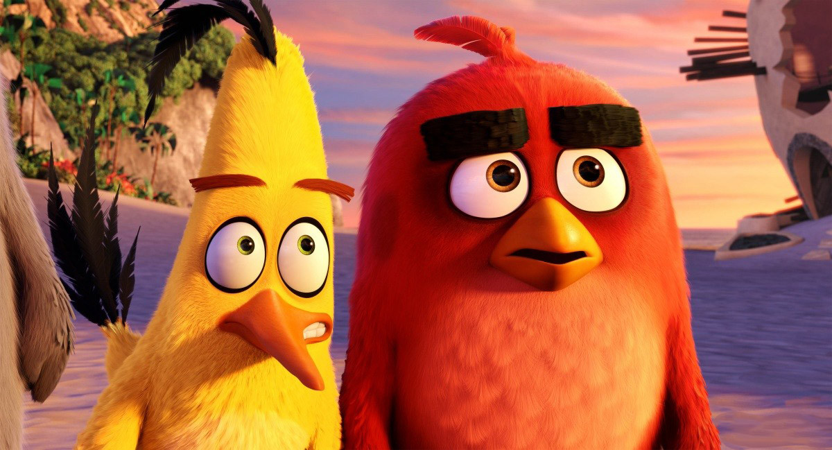 Кадр из мультфильма «Angry Birds в кино»
