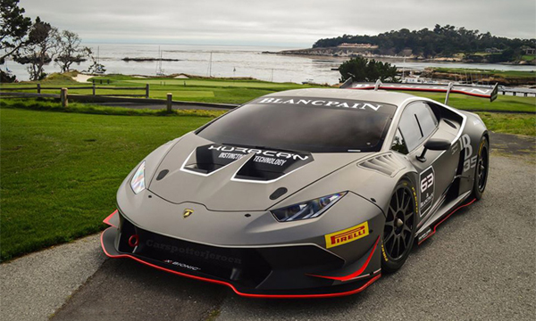 Трековый Lamborghini Huracan замечен без камуфляжа