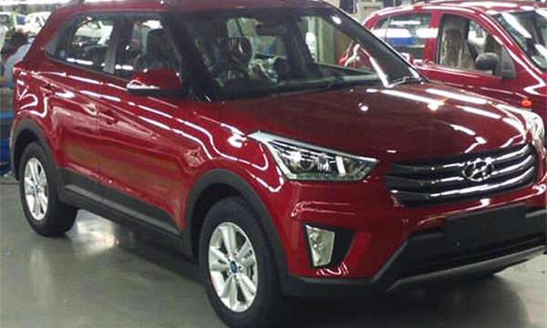 Новый кроссовер Hyundai Creta замечен без камуфляжа