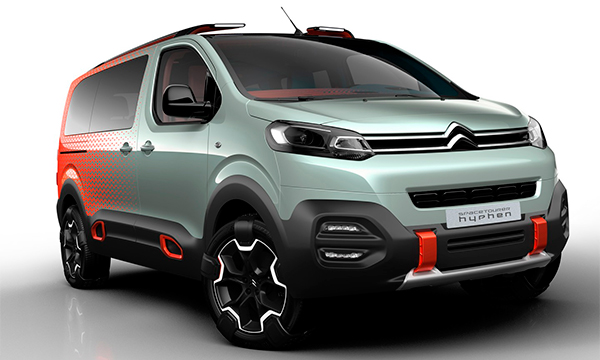 Citroen показал новый фургон SpaceTourer
