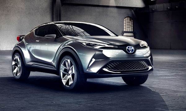 Кроссовер Toyota С-HR превратили в гибрид