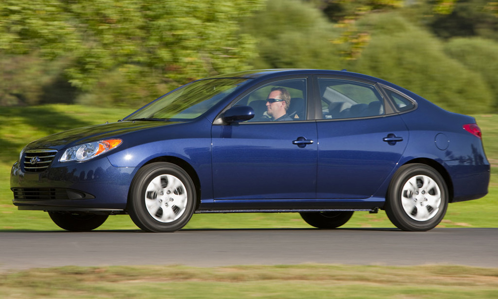 Hyundai Elantra Blue