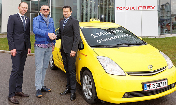 Таксист проехал на Toyota Prius миллион километров без серьезных поломок