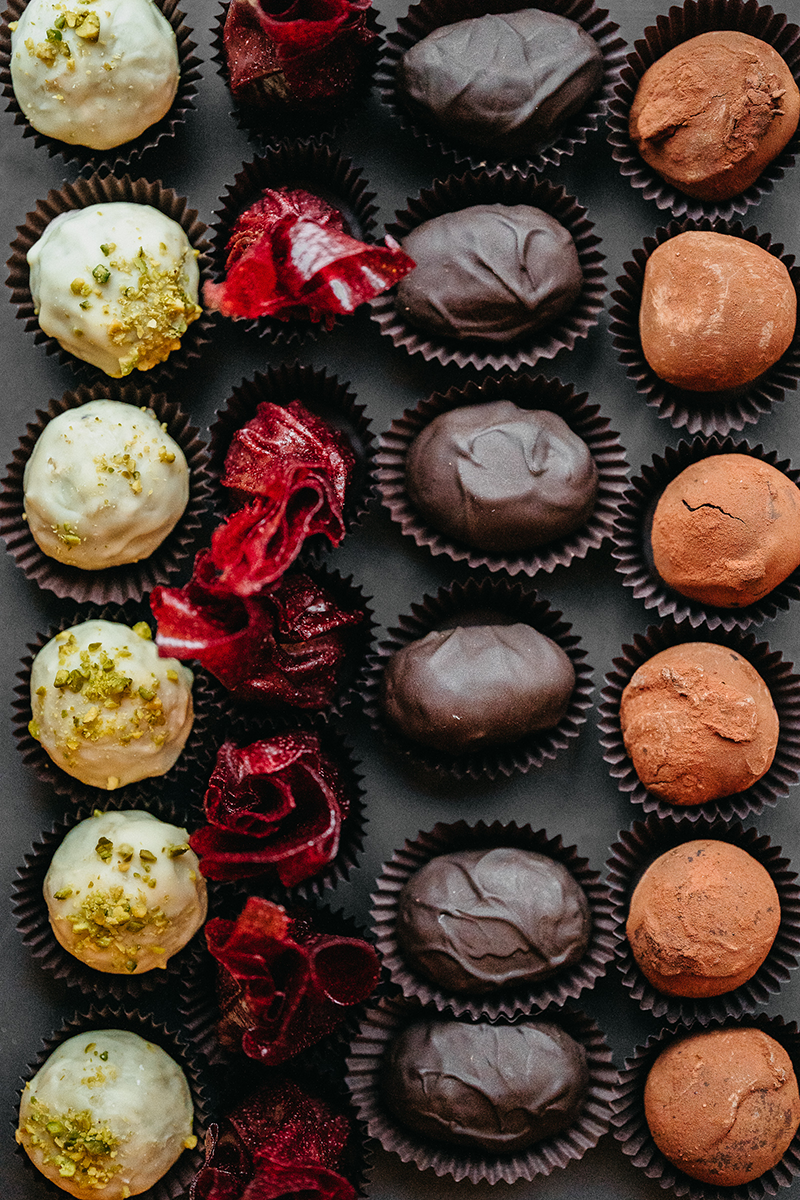 Шоколадные конфеты ручной работы в Luce