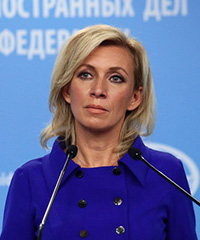 Захарова заявила об уничтожении «Калибром» военного катера в порту Одессы"/>













