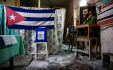 Избирательный участок в Гаване



