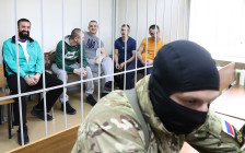 Задержанные украинские моряки