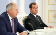 Сергей Румас и Дмитрий Медведев